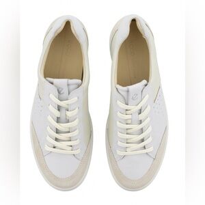 Ecco Women's Sneakers - White and Cream
